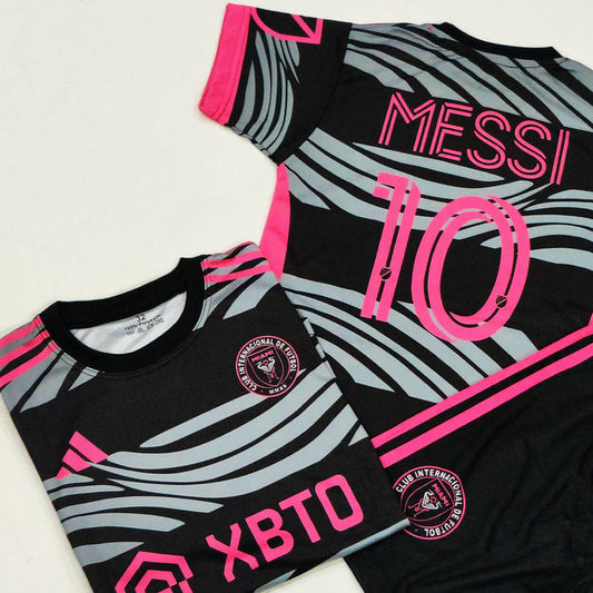 MESSI- Black Inter-Miami Football Kit ⚽